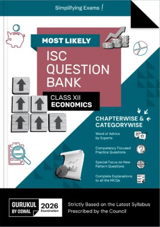 Gurukul By Oswal Economics Most Likely Question Bank for ISC Class 12 Exam 2026 